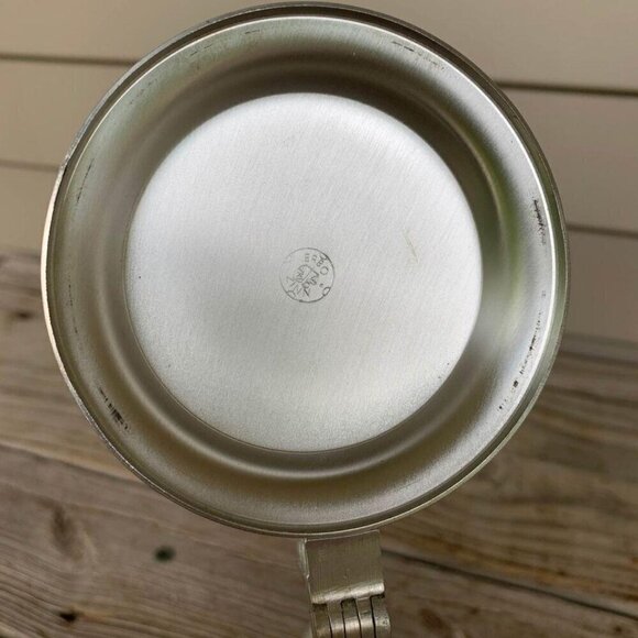 Kampendahl Lidded Beer Mug Glass & Pewter - Picture 7 of 7